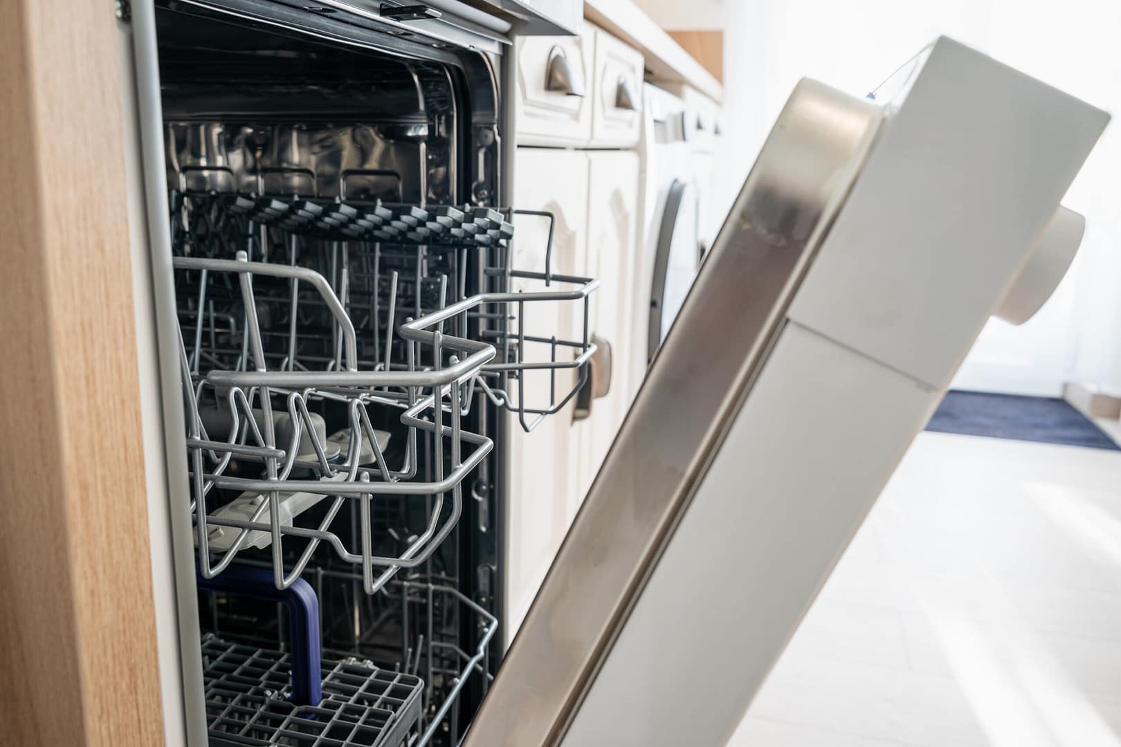 Lave-vaisselle cuisine Cocoon appartement location AIRBnB Booking Lyon